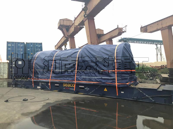 古巴1.8&times;7米雞糞烘干機(jī)