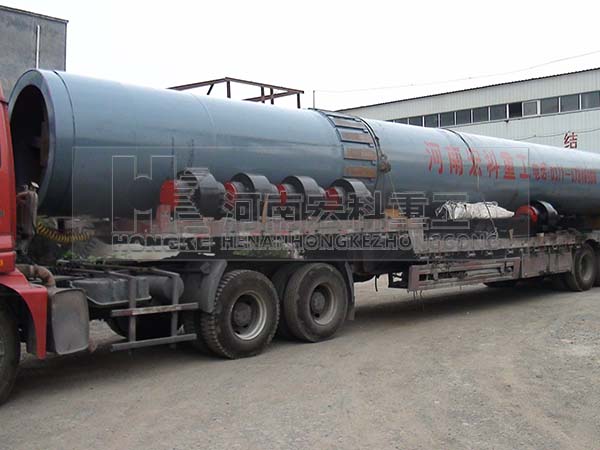 發(fā)往鄂爾多斯頁巖陶?；剞D(zhuǎn)窯發(fā)貨現(xiàn)場